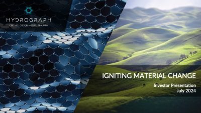 HydroGraph Clean Power IR DECK (July 8) FINAL HydroGraph Clean Power IR DECK (July 8) FINAL